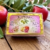 Natural Olive Oil Soap with Red Apple & Orchid