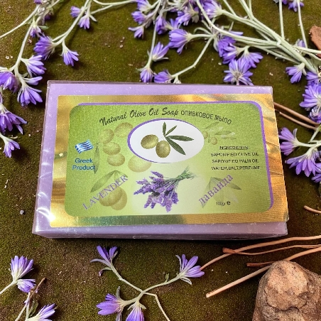 Natural Olive Oil Soap with Lavender