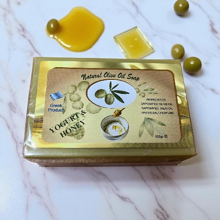 Natural Olive Oil Soap with Yogurt & Honey
