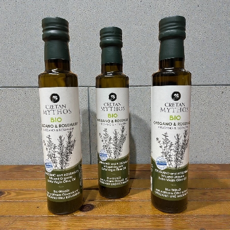 Cretan Oregano & Rosemary Organic Extra Virgin Olive Oil