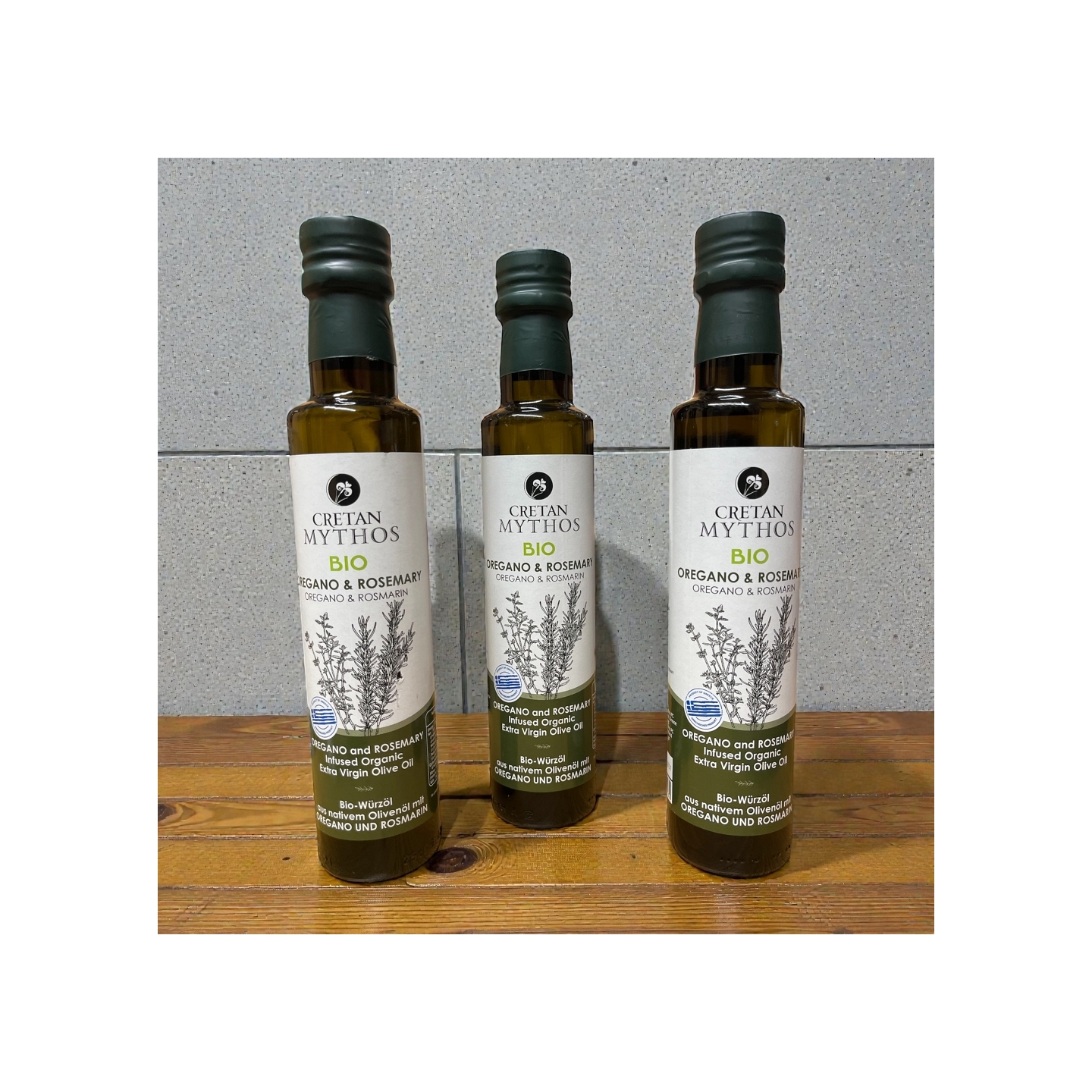 Cretan Oregano & Rosemary Organic Extra Virgin Olive Oil