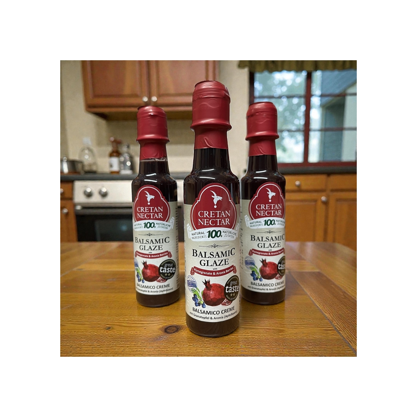 Balsamic Glaze with Pomegranate & Aronia Berries