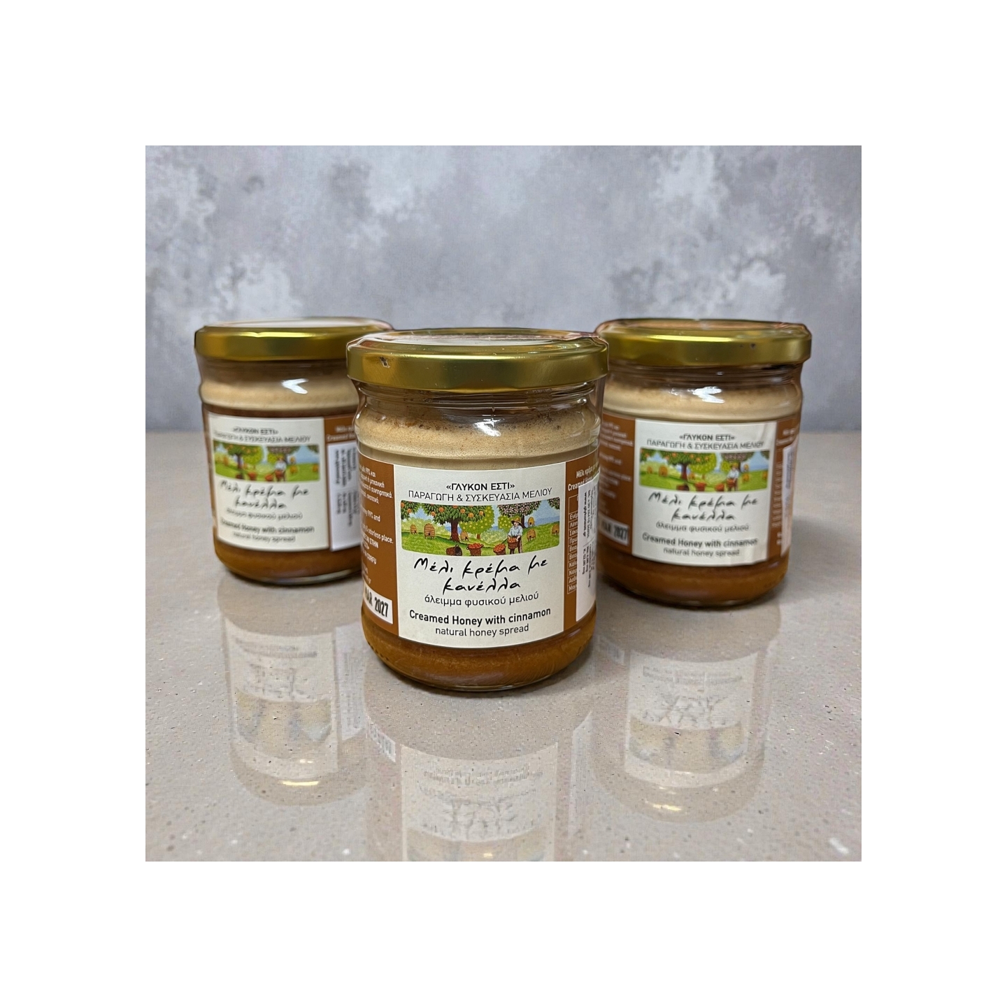 Creamed Honey with Cinnamon