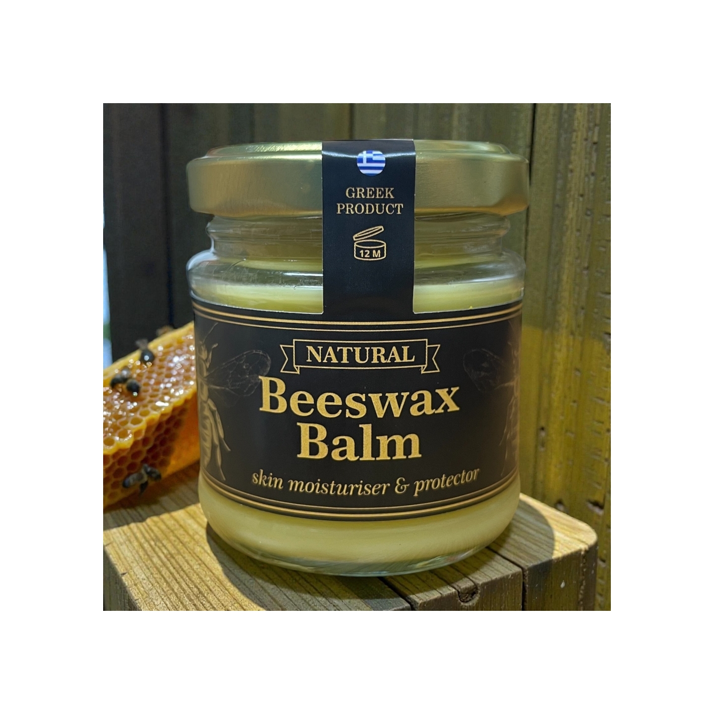 Greek Traditional Handmade Premium Beeswax Balm