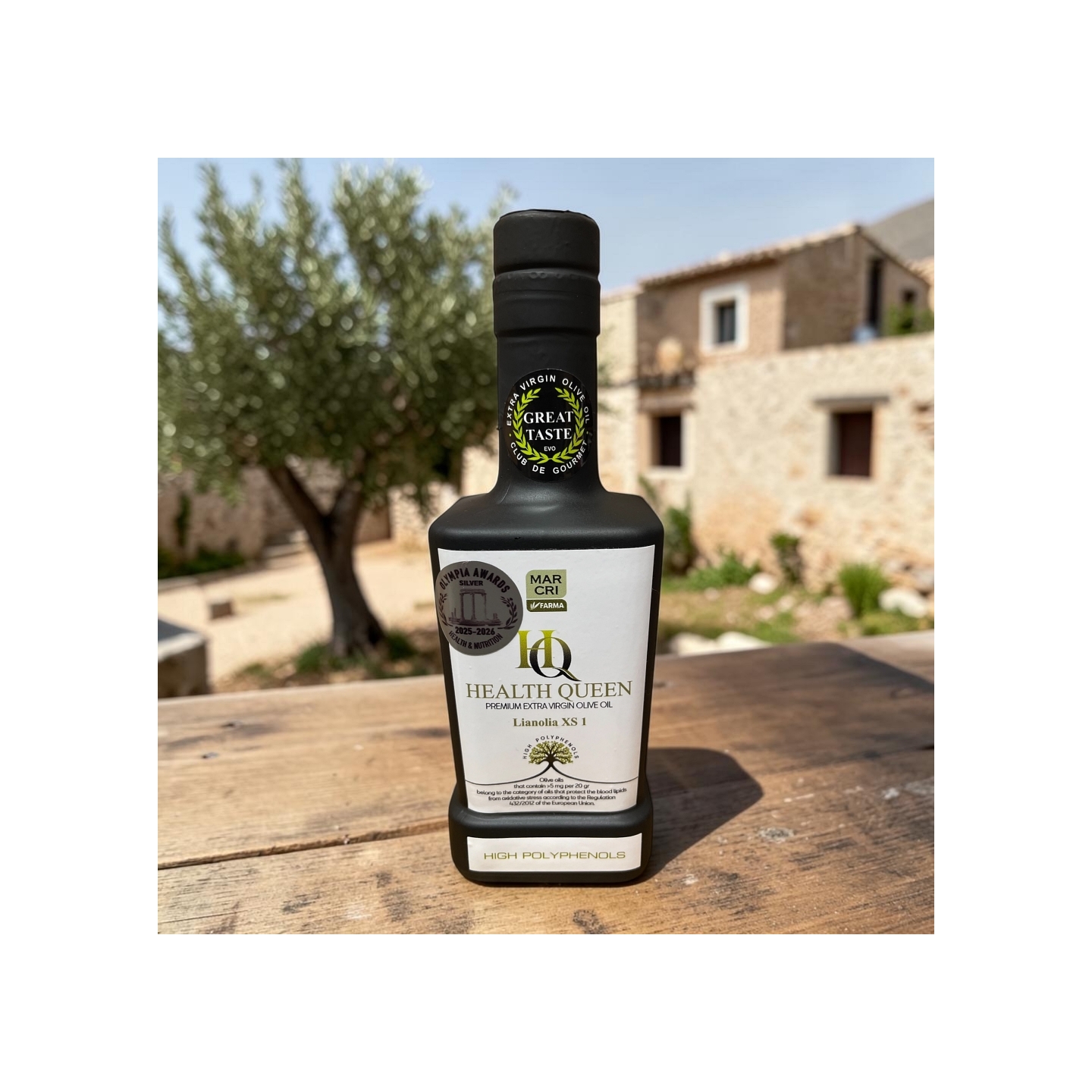 Health Queen Lianolia - Corfiot High Polyphenol EVOO