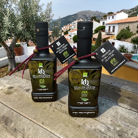 Health Queen Corfiot Gold High Polyphenol EVOO-0