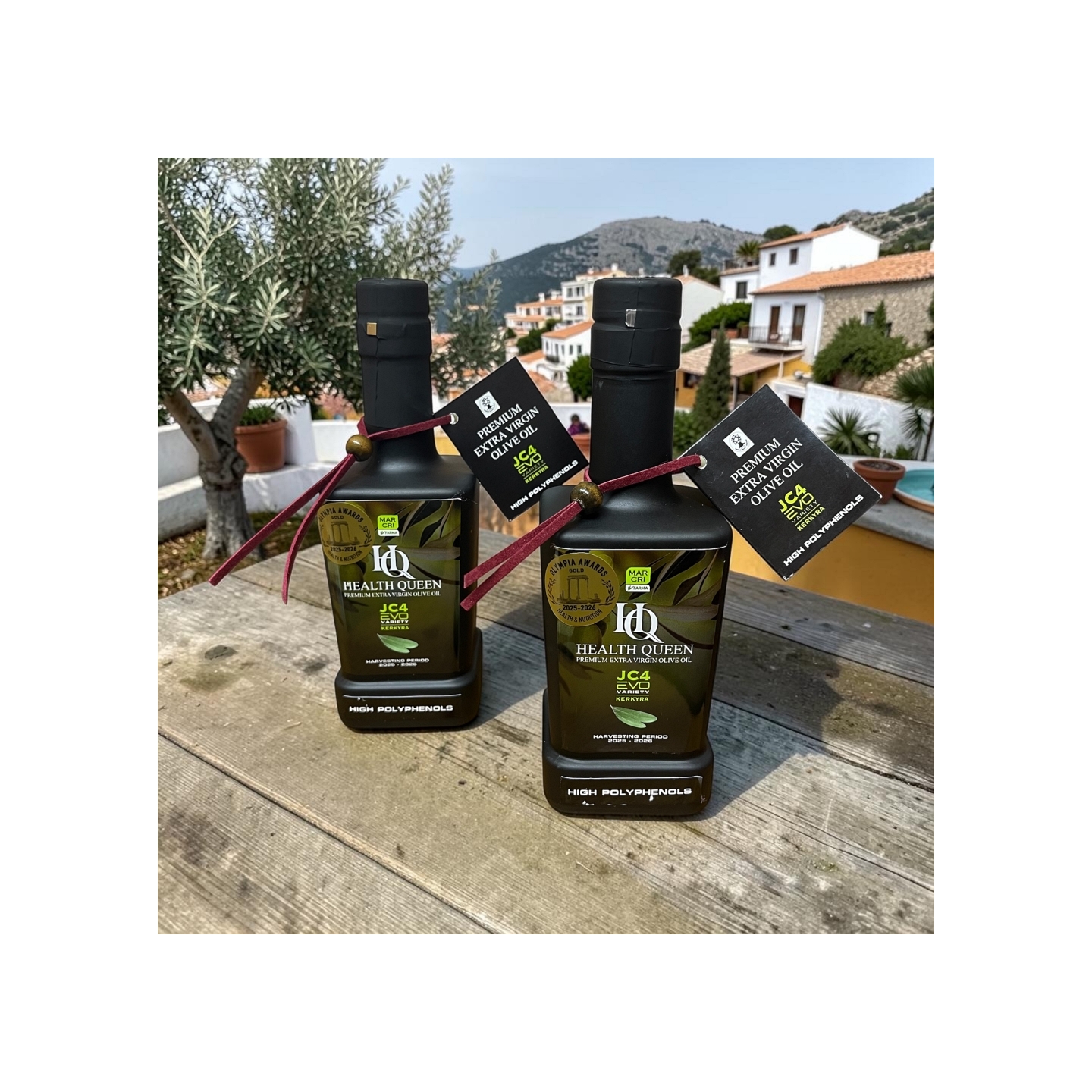 Health Queen Corfiot Gold High Polyphenol EVOO-0