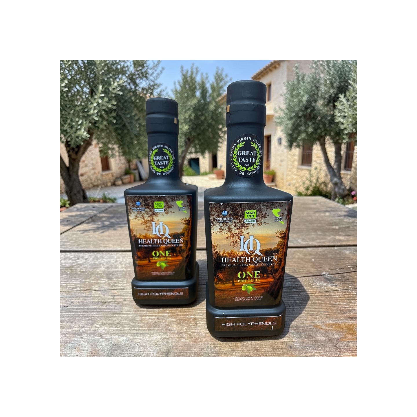 Health Queen Pricoelia (bitter) - Corfiot High Polyphenol EVOO-0