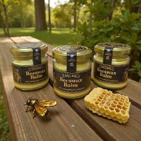 Handmade Premium Beeswax Balms - Set of 3-0