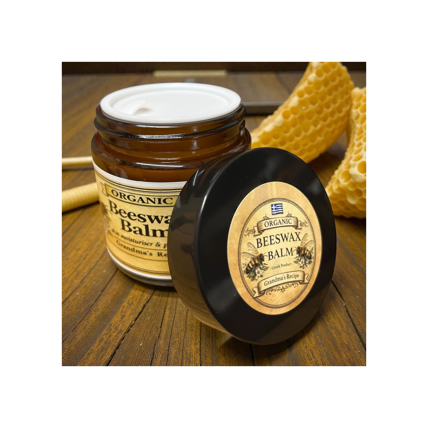 Platinum Award-Winning Organic St. John’s Wort Beeswax Balm (Buy 2, Get 1 FREE Celebration Sale)-0