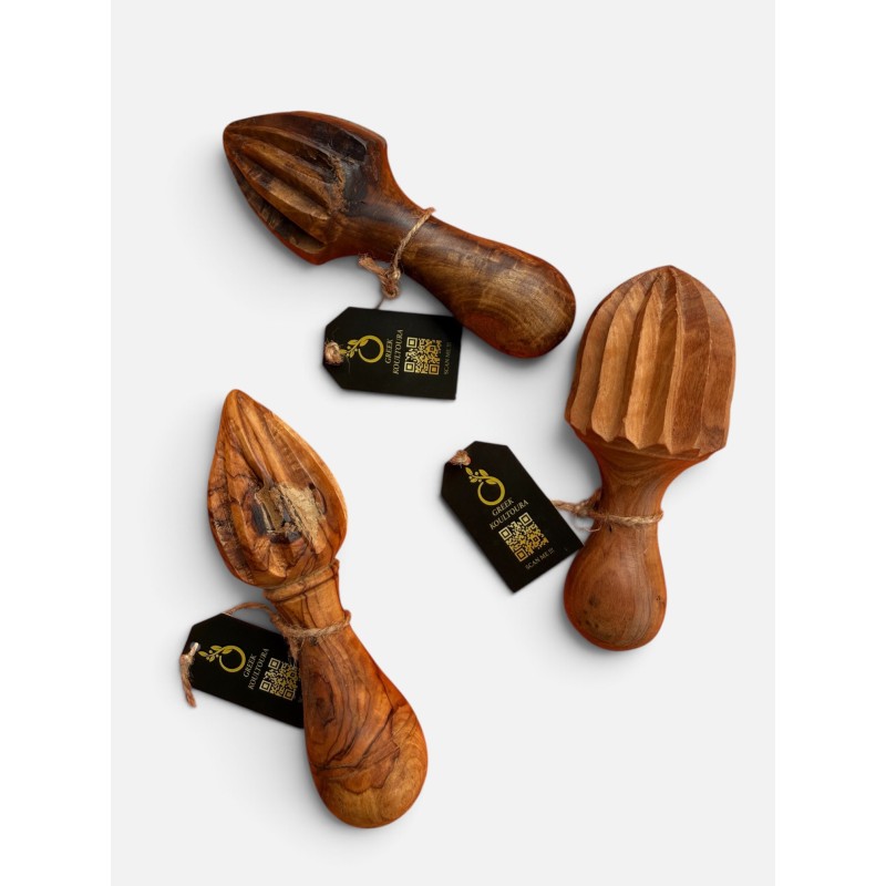 Olive Wood Lemon Squeezer