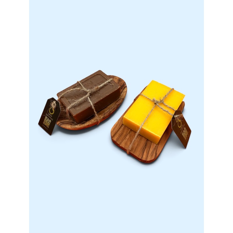 Olive Wood Soap Dish_1