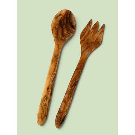 Olive Wood Set - 8-Piece Handcrafted Kitchen & Serving Set|Home