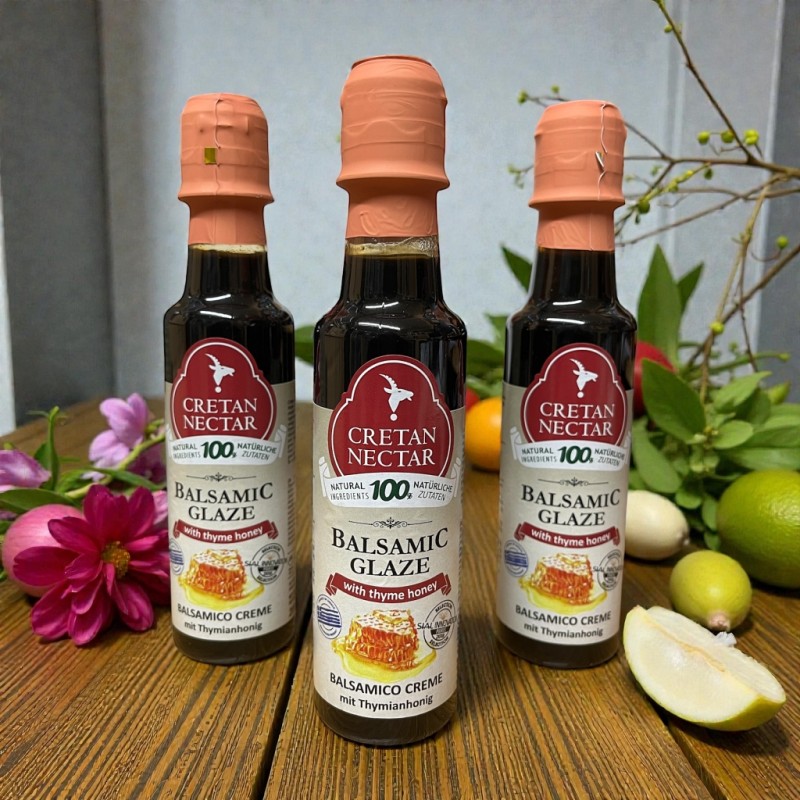 Balsamic Cream / Glaze with Honey from Crete