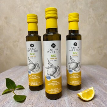 Cretan Lemon Organic Extra Virgin Olive Oil